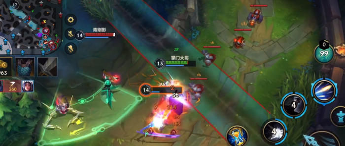 英雄联盟手游卢锡安怎么打1