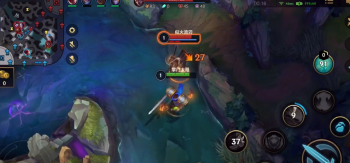 英雄联盟手游盖伦怎么战斗2