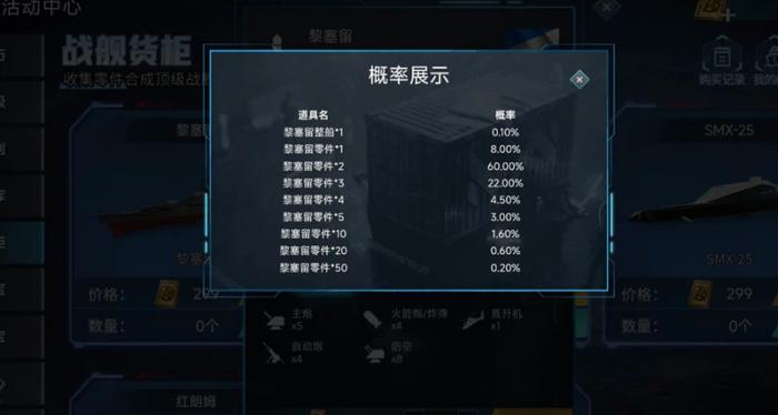 现代战舰怎么出售舰船1
