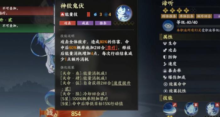 灵兽大冒险谛听怎么搭配1