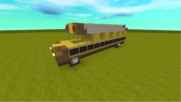 迷你世界校车怎么建造1
