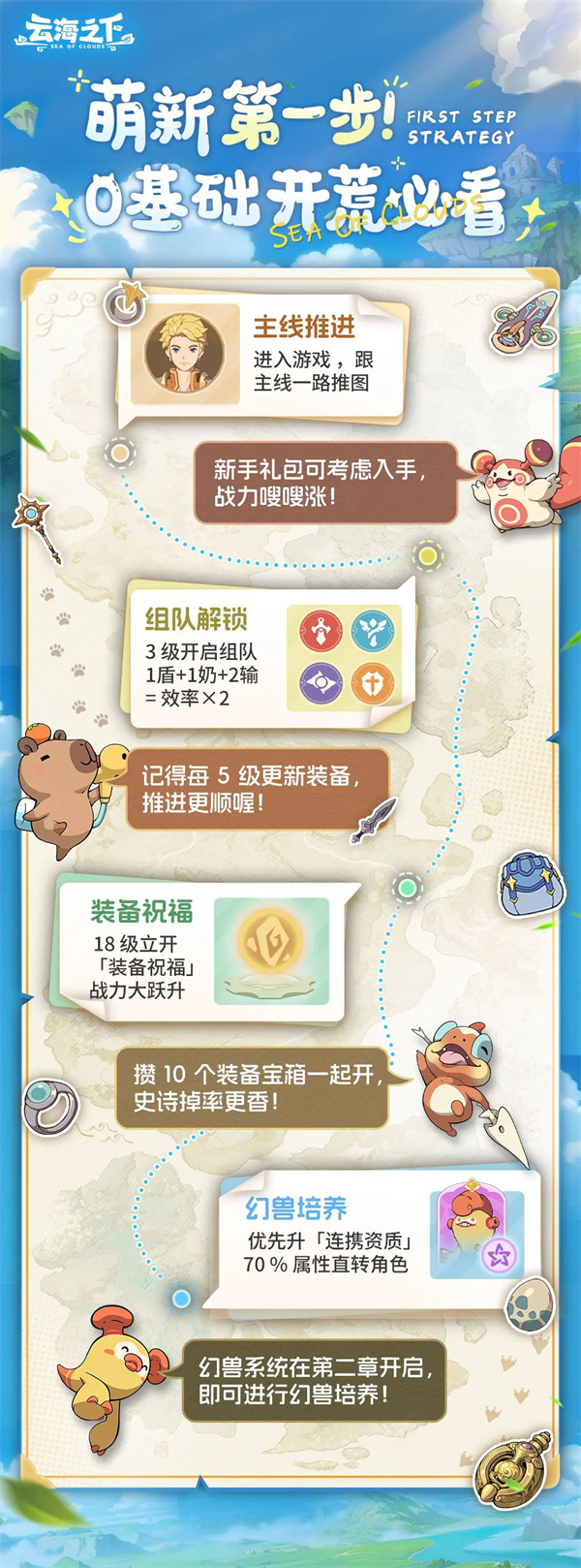 云海之下萌新入坑玩法详解2