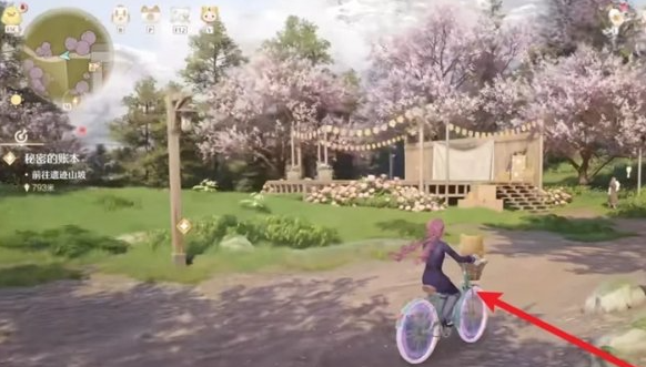 无限暖暖骑自行车跳跃操作方法图文攻略2