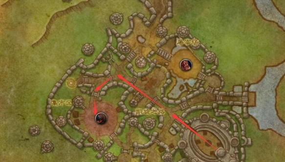 魔兽世界wlk悬槌堡BOss挑战顺序详解与路线图推荐3