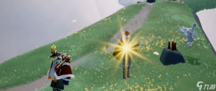 光遇哪里有一个蝴蝶结先祖1