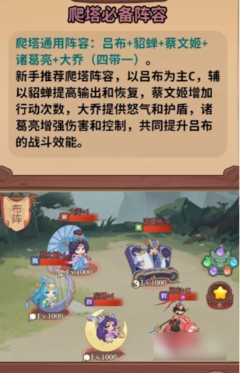 守护之境最强阵容1