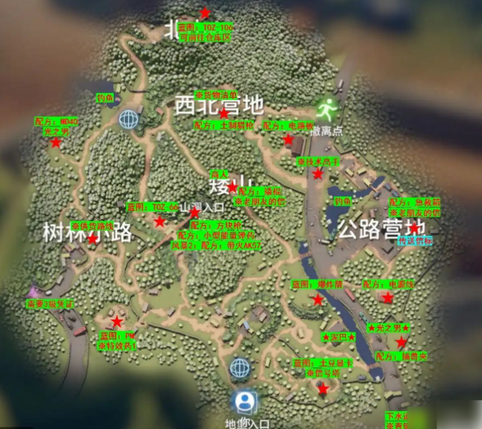 逃离鸭科夫攻略地图1