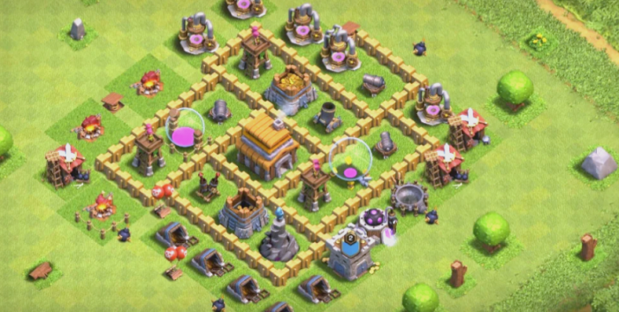 部落冲突怎么建营地2