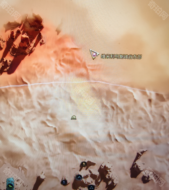 《沙丘觉醒》维米利乌斯峡谷东部穿越方法2