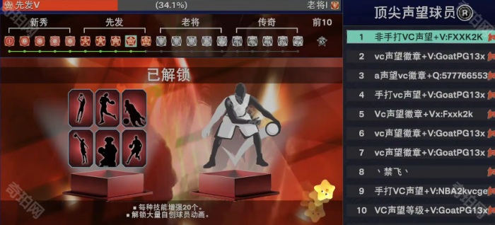 《NBA2K25手游》声望系统介绍2