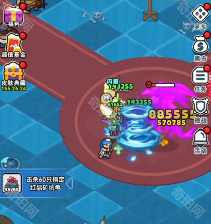 《百炼英雄》冰雪之约冰龙刮痧流打法攻略2