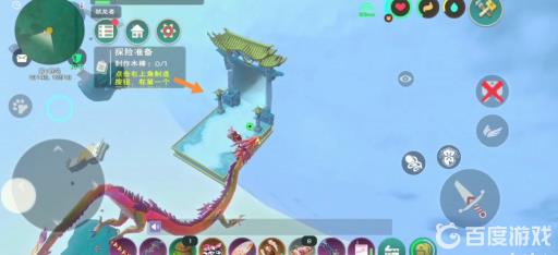 创造与魔法思寒宫楼顶怎么上去?11