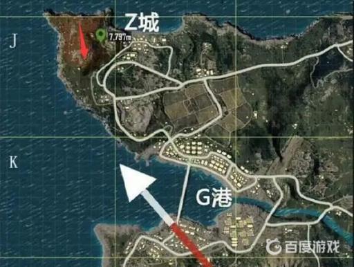 和平精英z城木马在哪个位置?2