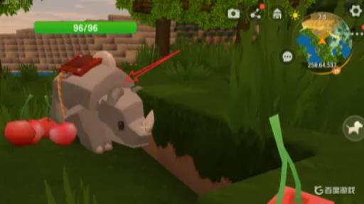 迷你世界如何驯服黑色犀牛?1