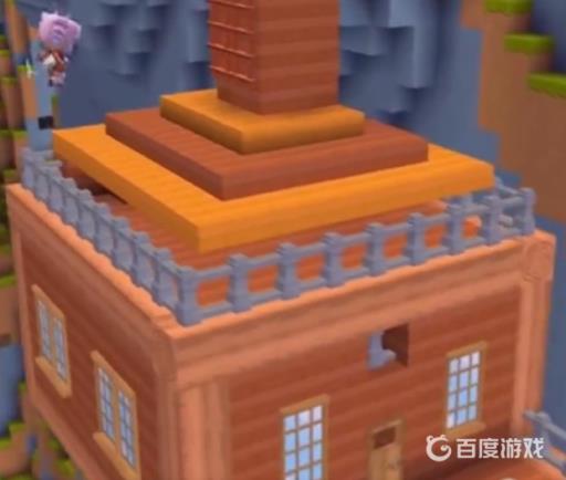 迷你世界怎么做悬崖吊房?7