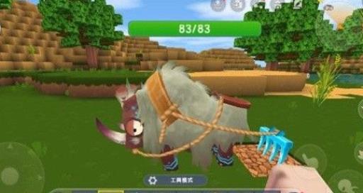 迷你世界怎么驯服黑牛?5