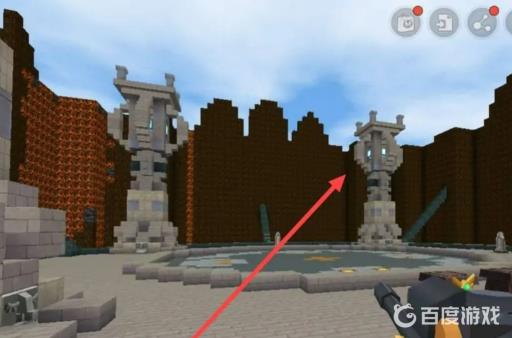 迷你世界怎样快速到达火山?8