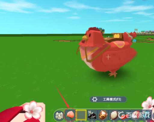 迷你世界飞鸡怎么骑?4