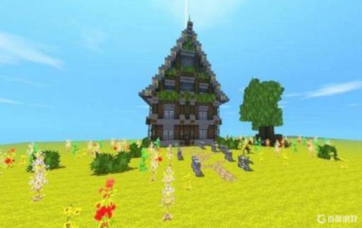 迷你世界超大梦幻城堡怎么做?12