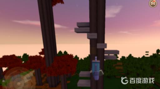 迷你世界旋转楼梯怎么做?4