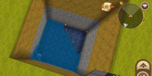 迷你世界的水池里的水怎么装满?3