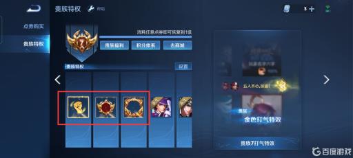 王者的贵族有什么用?10