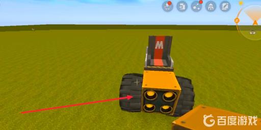 迷你世界火箭炮车怎么造?4