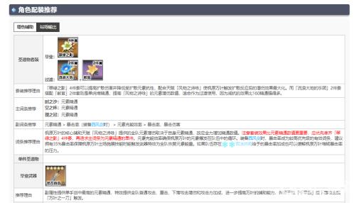 原神万叶带什么圣遗物?3