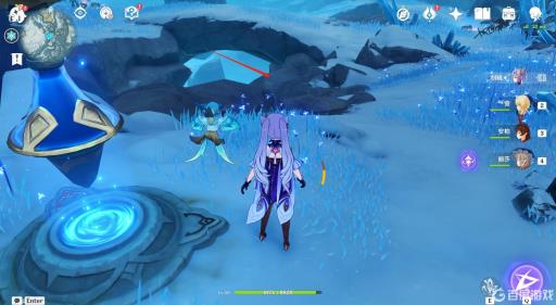 原神星荧洞窟三个火精灵在哪?3