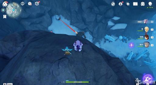 原神星荧洞窟三个火精灵在哪?4