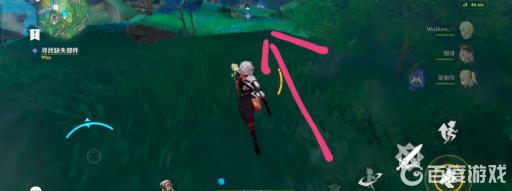 原神寻找缺失的部件其二镇石在哪?3