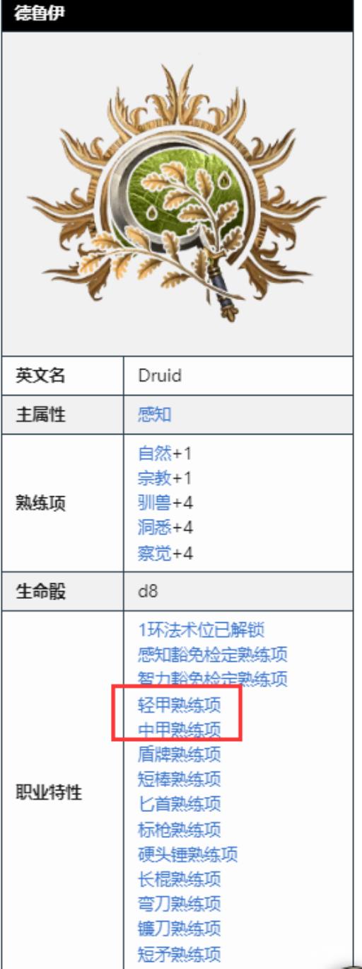 博德之门3德鲁伊穿什么甲?1