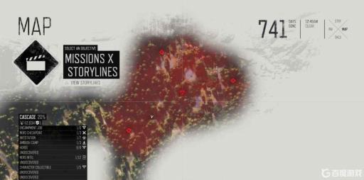 往日不再伯利湖感染区四个位置在哪?4