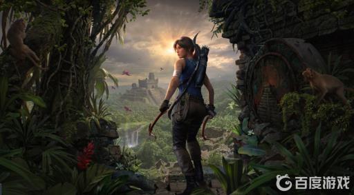 古墓丽影怎么把桥和重物拴在一起?1