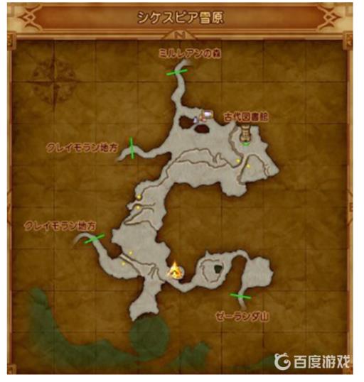 西克斯比亚雪原地区的靶子位置在哪里?1