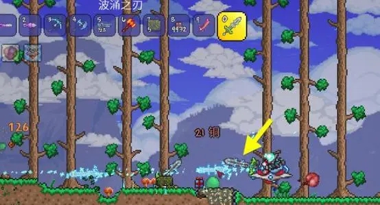 怎样才能在泰拉瑞亚中找到钻蓝矿2