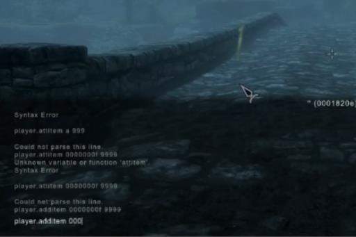 上古卷轴5堕落头骨法杖代码是什么?5