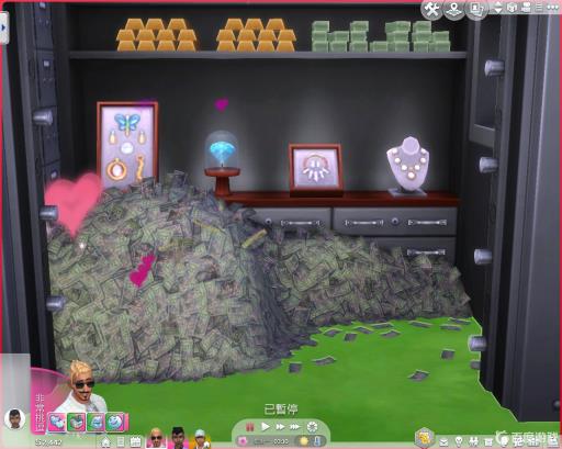 模拟人生4金库怎么建?1