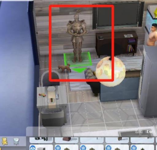 模拟人生4怎么改动物品方向?6