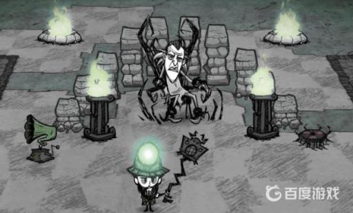 饥荒老麦怎么控制影子?1