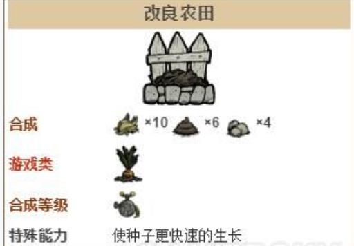 如何合成改良农田?1