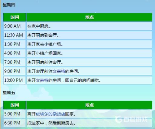 星露谷物语乔迪行程都有哪些?11
