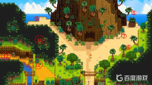 星露谷物语姜岛核桃解锁顺序是什么?4