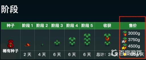 星露谷物语稀有种子要不要买?3