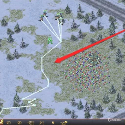 红警怎么设置巡逻路径?4