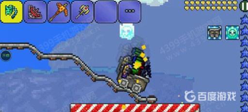 泰拉瑞亚怎么下车?2