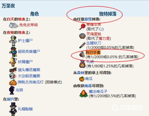 泰拉瑞亚利刃手套怎么获得?2