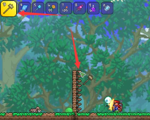 泰拉瑞亚可以挡怪的墙怎么做?5