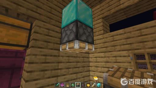 我的世界活塞怎么正面向下放?3