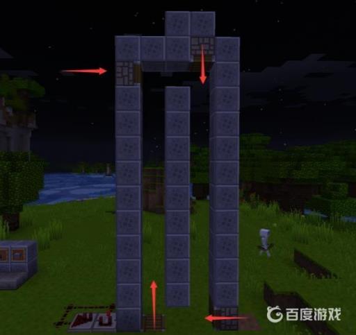 我的世界升降梯怎么造?3